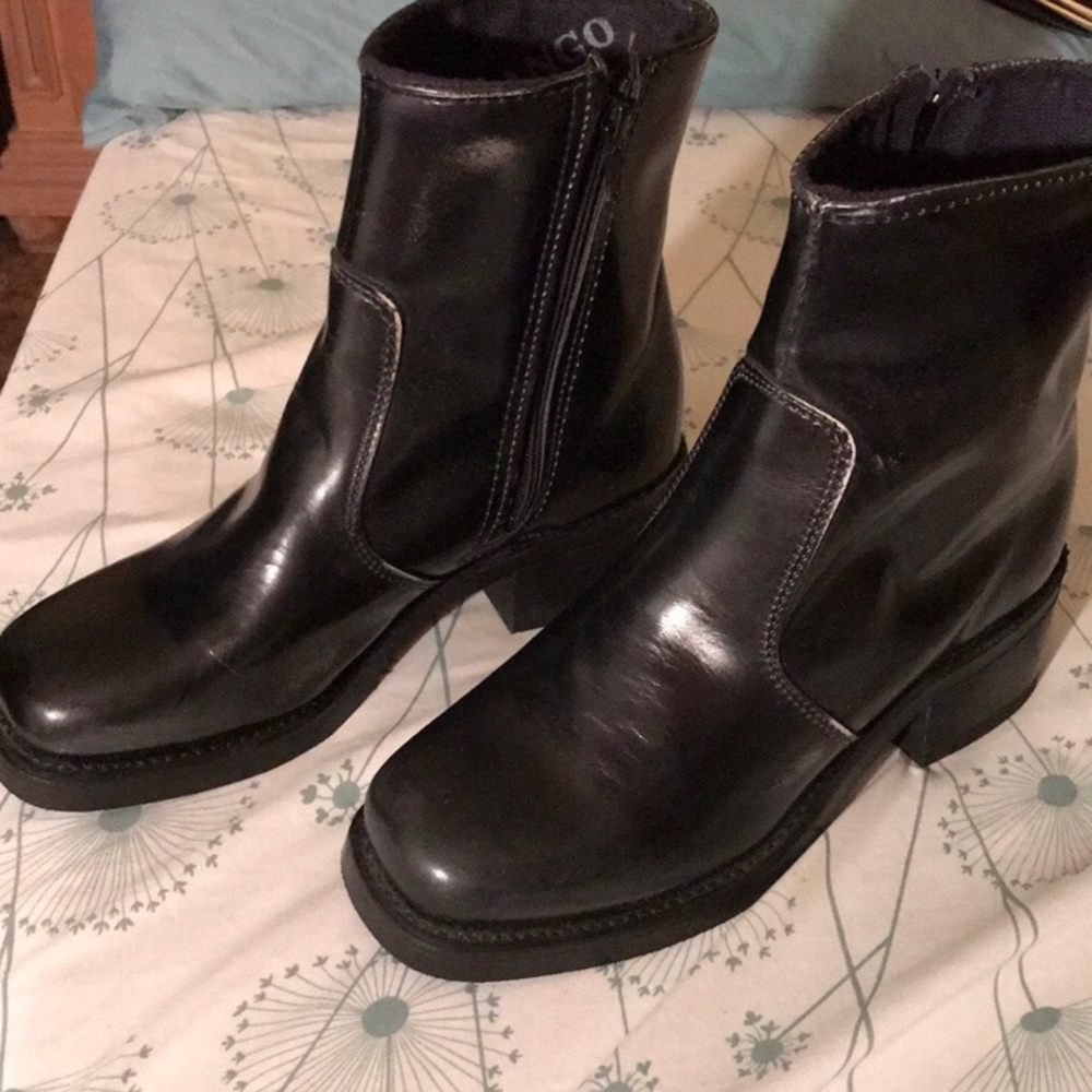 Block Heel Boots